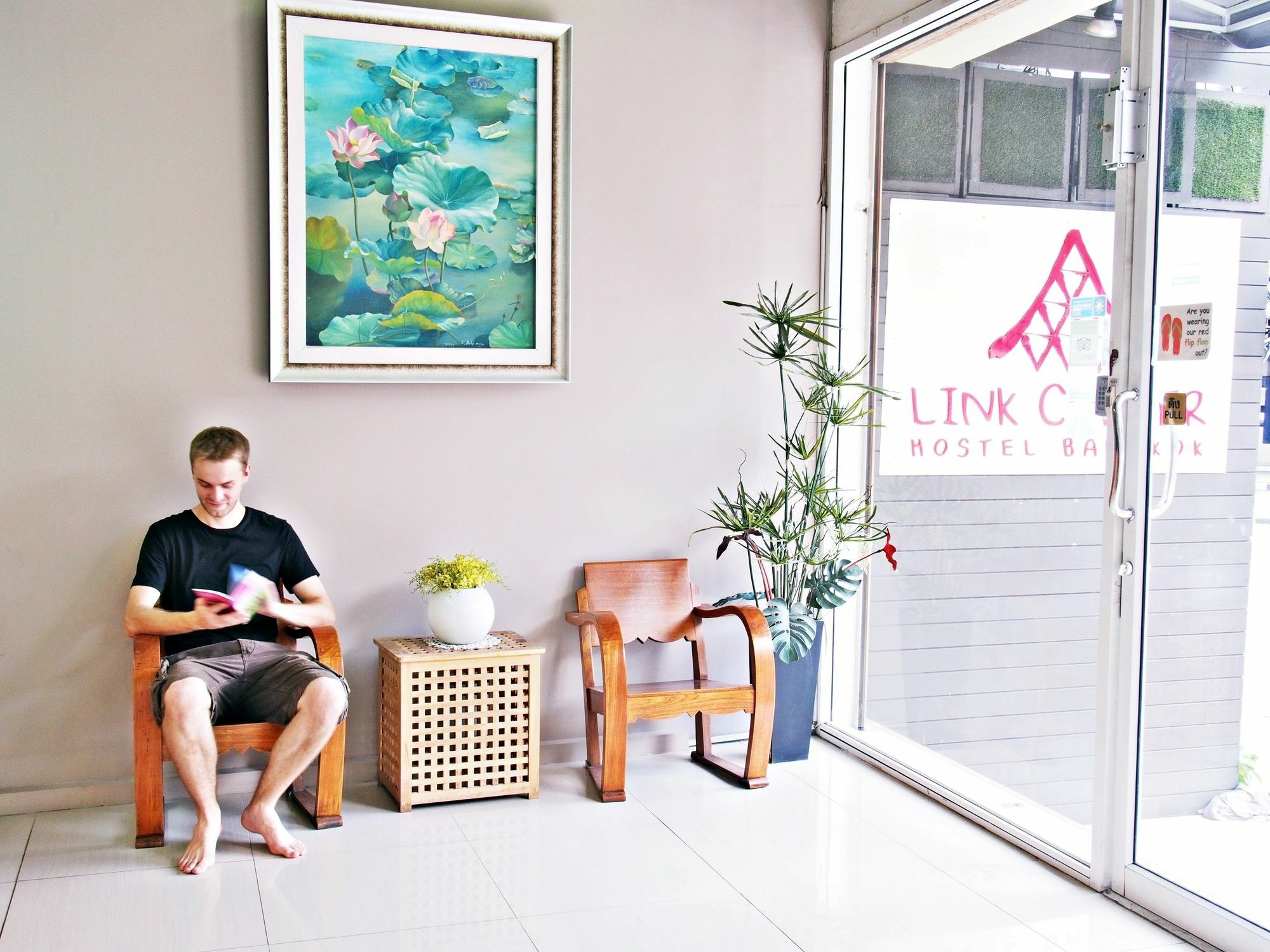 Link Corner Hostel 曼谷 外观 照片