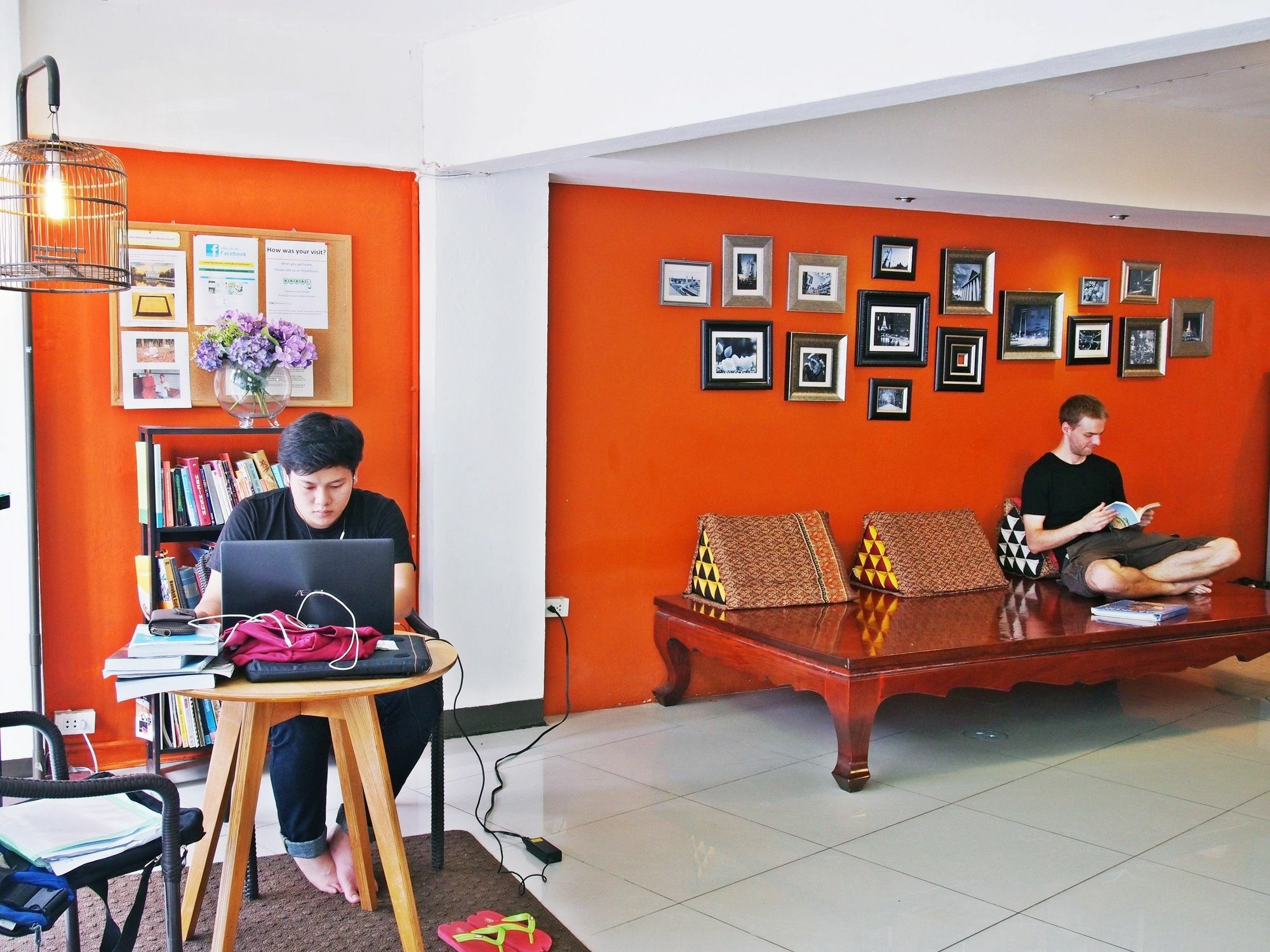 Link Corner Hostel 曼谷 外观 照片