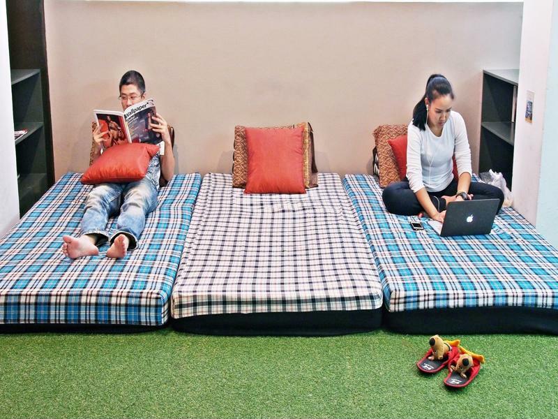 Link Corner Hostel 曼谷 外观 照片