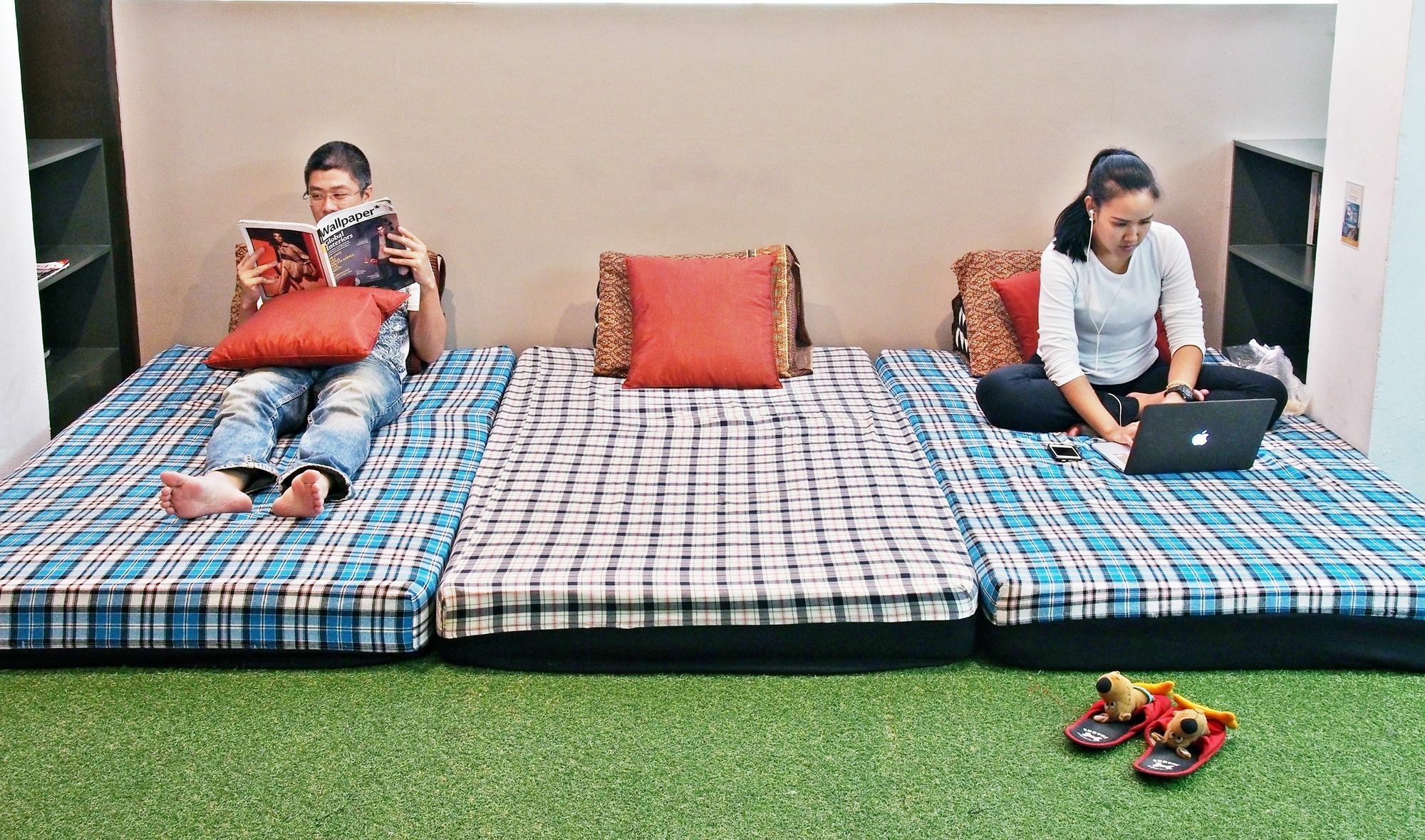 Link Corner Hostel 曼谷 外观 照片